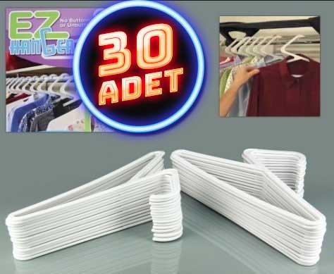 Ez Hanger 30 lu Askı Seti